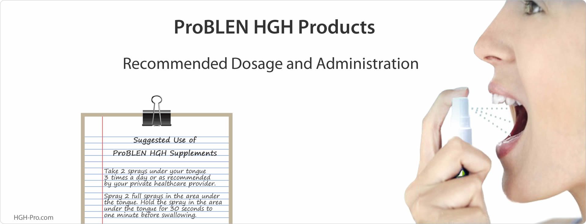HGH Supplements Dosage Instructions