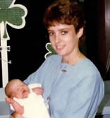 Lisa Wells, RN, working in NICU