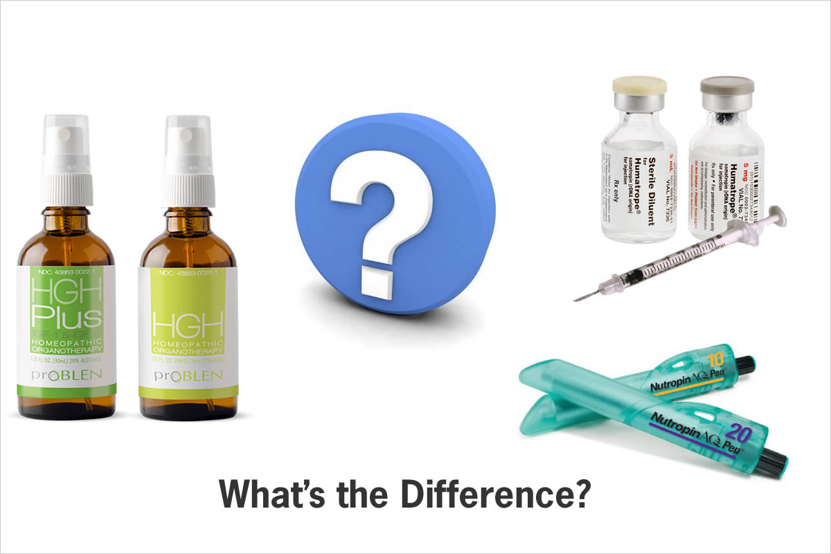 Compare HGH sprays to injections