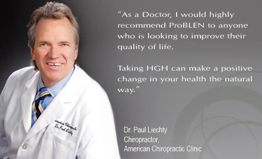 Dr. Liechty's statement about ProBLEN HGH
