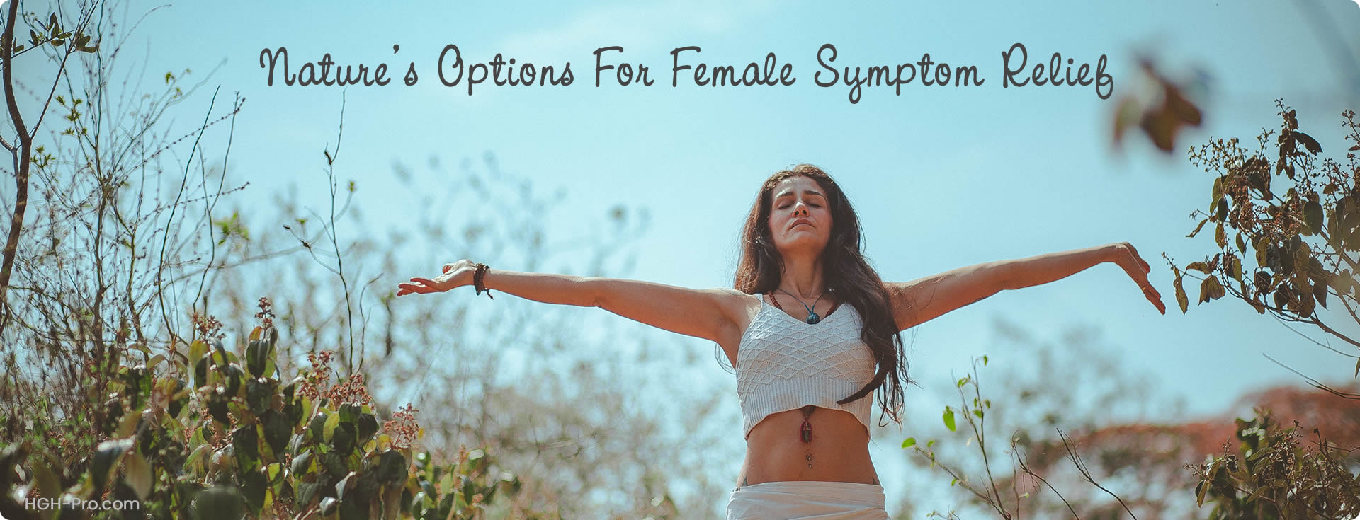 Herbs for female symptom relief