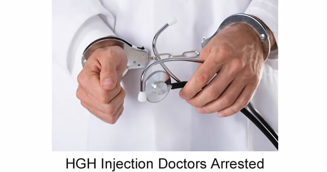 HGH injection arrests