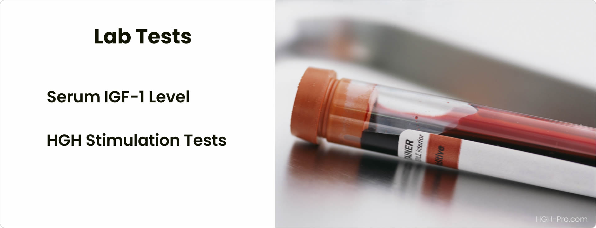IGF-1 blood test