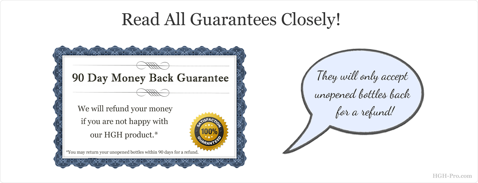 HGH Guarantees