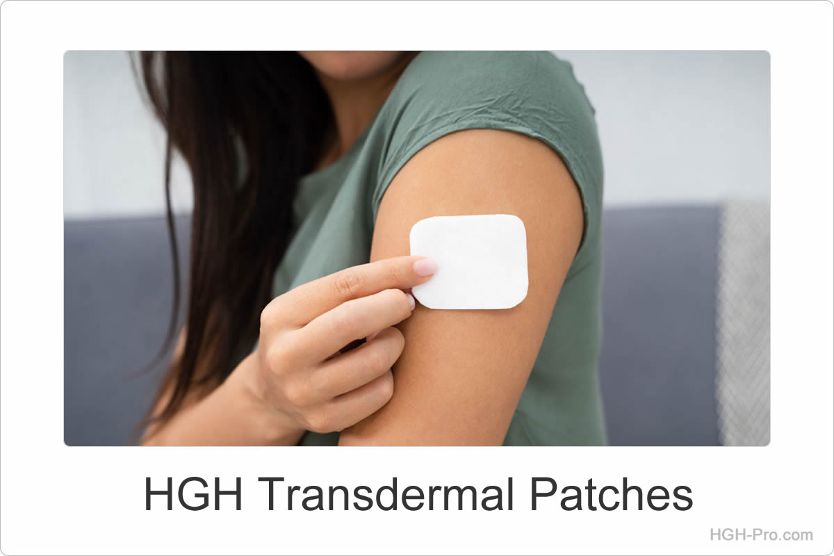 HGH transdermal patch