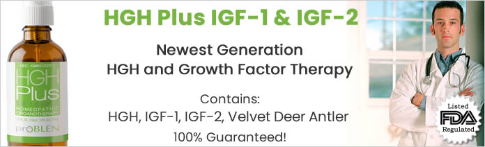 HGH Plus with growth factors