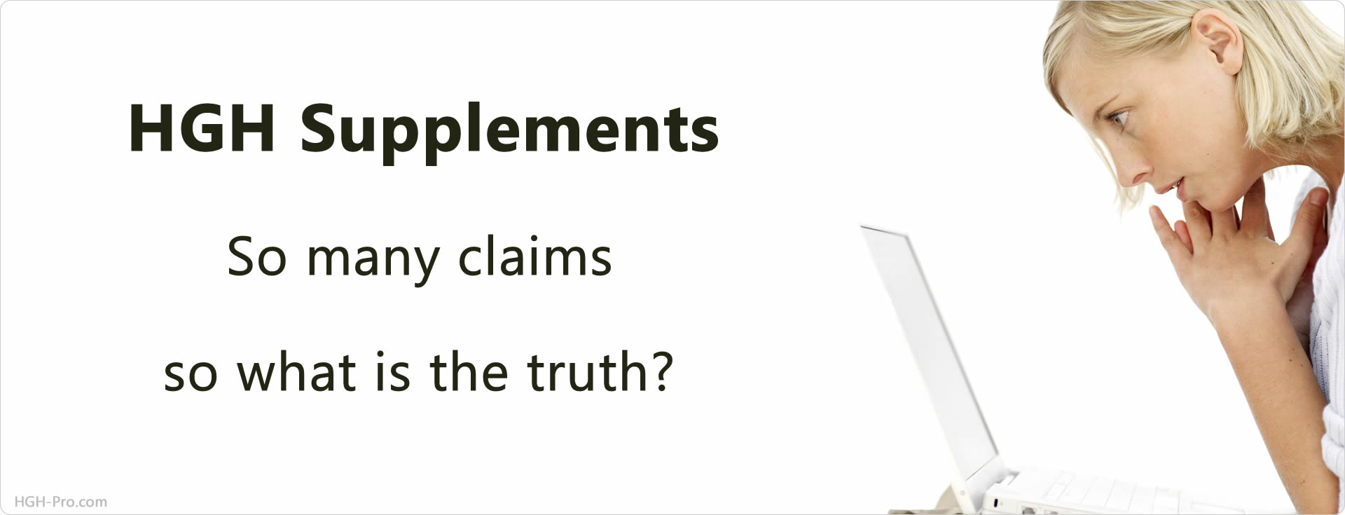 HGH supplement claims