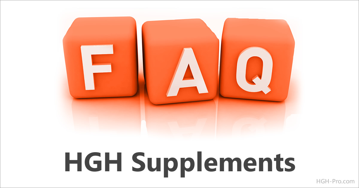HGH Supplements Frequently Asked Questions