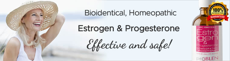 Homeopathic Bioidentical Estrogen & Progesterone